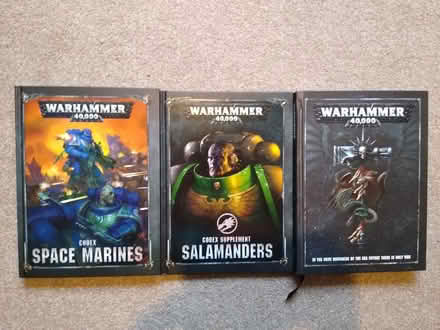 Photo of free Warhammer 40,000 books (West Ewell (KT19)) #1