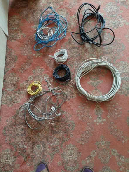 Photo of free Ethernet cables (Pyrford GU22) #1