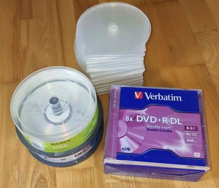 Photo of free Writeable CDs, DVDs and cases (Garden City OX5) #1