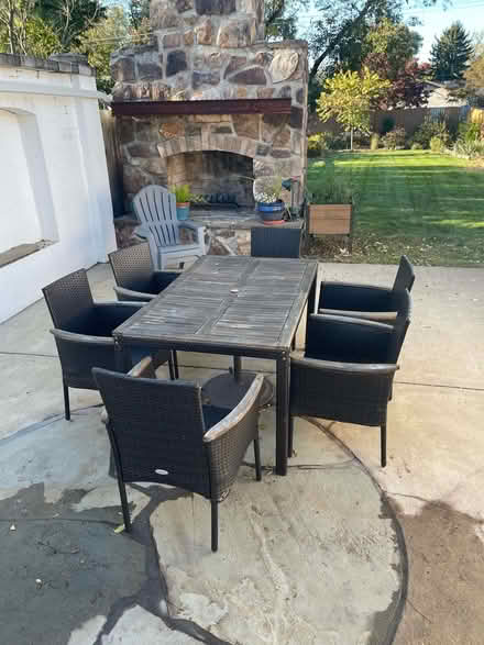 Photo of free Outdoor table and 6 chairs (Charles Town, wv) #2