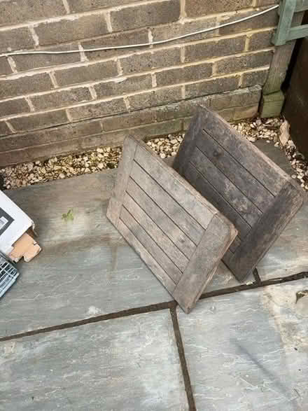 Photo of free Pair of bbq side tables (France Lynch GL6) #2