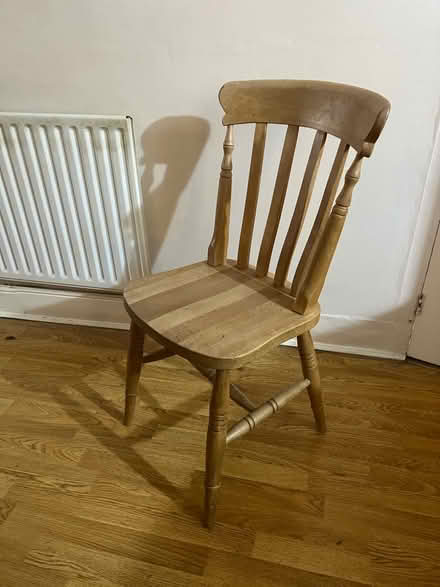 Photo of free Wooden chair (Wandsworth SW18) #2