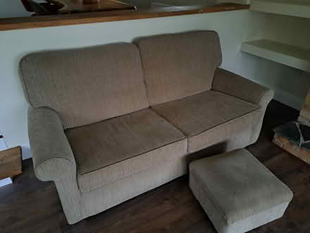 Photo of free Couch and matching footrest (Enniskerry) #2