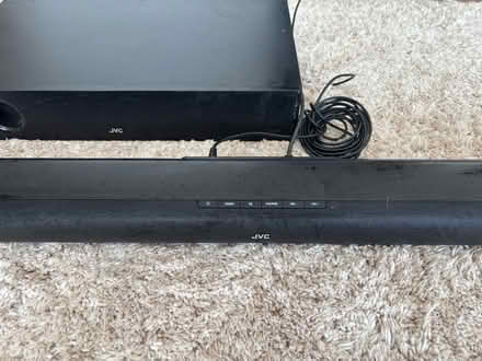 Photo of free JVC sound bar and subwoofer (Belper DE56) #3