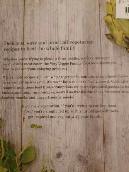 Photo of free Cookbook vegetarian (Beckton E6) #2