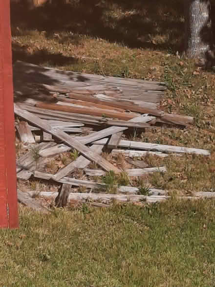 Photo of free Old 6' Fence Pickets (Snellville) #2