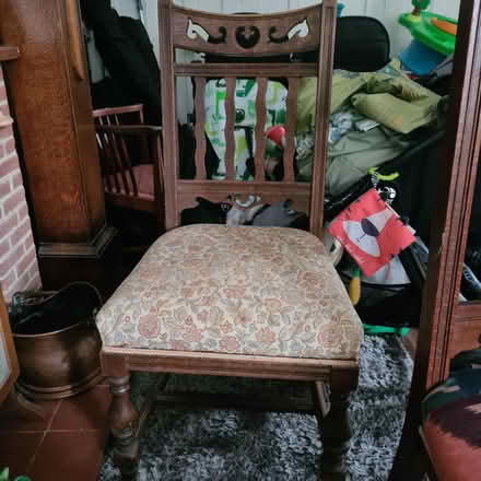 Photo of free Ornate mahogany Chairs x 4 (Worcester) #2