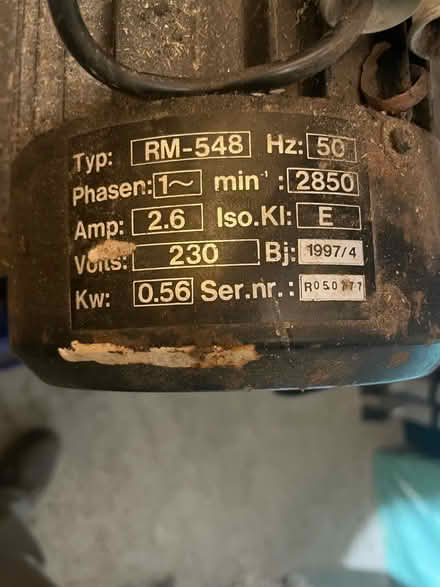 Photo of free Recon wl-12a lathe motor with bar (OX44 Little Milton) #3