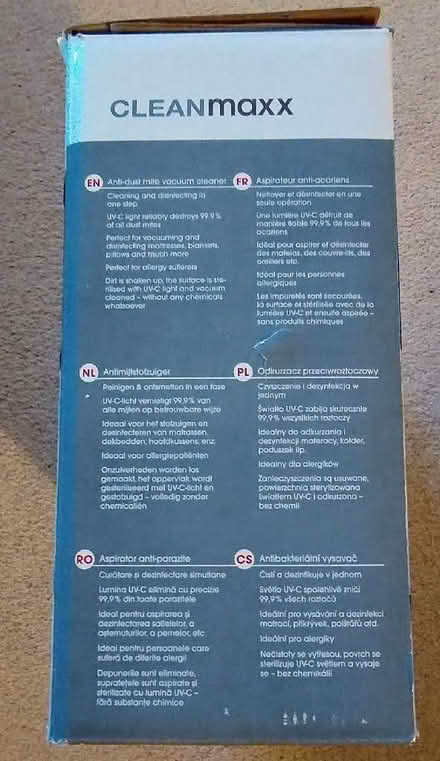 Photo of free Cleanmaxx anti dustmite vacuum cleaner for parts (Dunblane FK15) #2