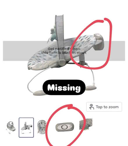 Photo of free Baby bouncer chair (Nw) #4