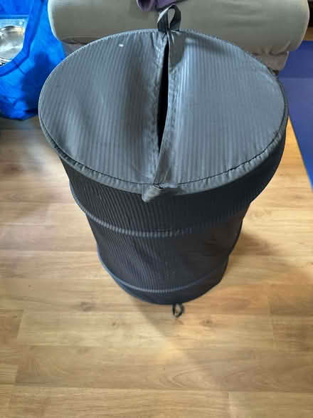 Photo of free Grey Laundry basket (Shepherds Bush W6) #1