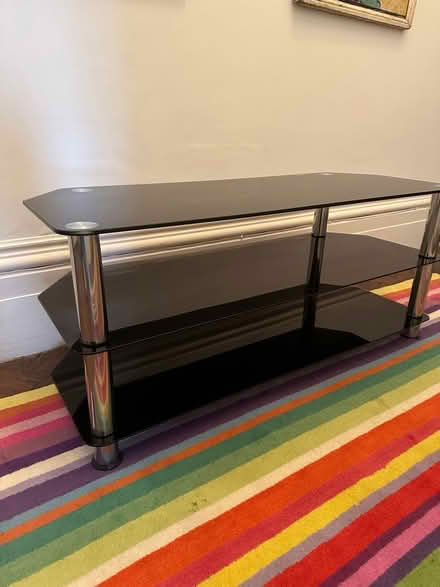 Photo of free Large Glass TV stand (Hove, BN3) #1