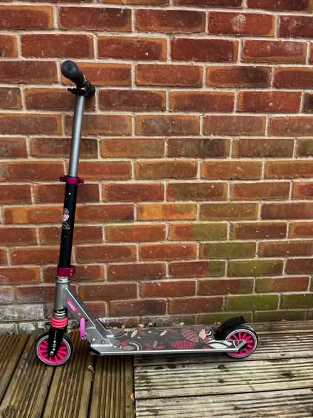 Photo of free Decathlon (Oxelo) pink two-wheeled scooter (Droylsden M34) #1