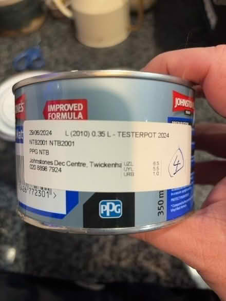 Photo of free Set of sample paints (Teddington TW11) #2