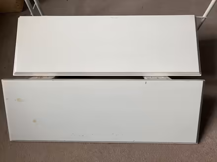 Photo of free White wall mounted shelves (Maidstone ME15) #2