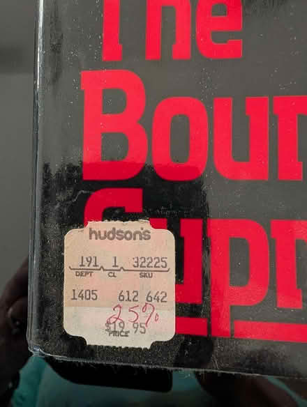 Photo of free The Bourne Supremacy hardcover book (Sylvan Township Near Chelsea) #2