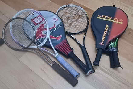 Photo of free Selection of Tennis rackets (Markyate AL3) #1
