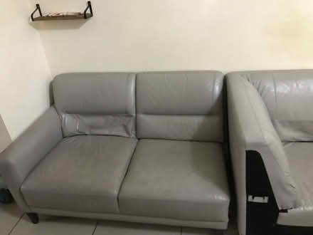 Photo of free Leather Corner Sofa (Rochdale OL12) #2