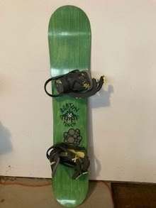 Photo of free Burton Snowboard and bindings (77 Havemeyer Lane, Stamford) #1