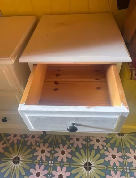 Photo of free 2 x pine bedside tables (Prenton) #2
