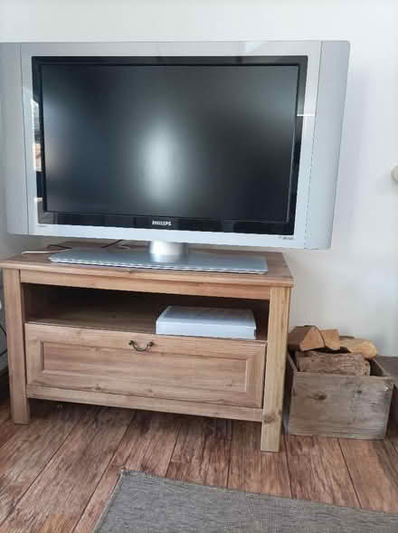Photo of free Large TV and storage cabinet (Baldwinholme CA5) #1