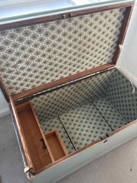 Photo of free Victorian blanket box (Bowbrook) #1
