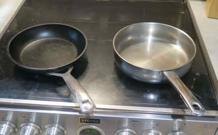 Photo of free 2 8" frying pans (North Hinksey OX2) #1