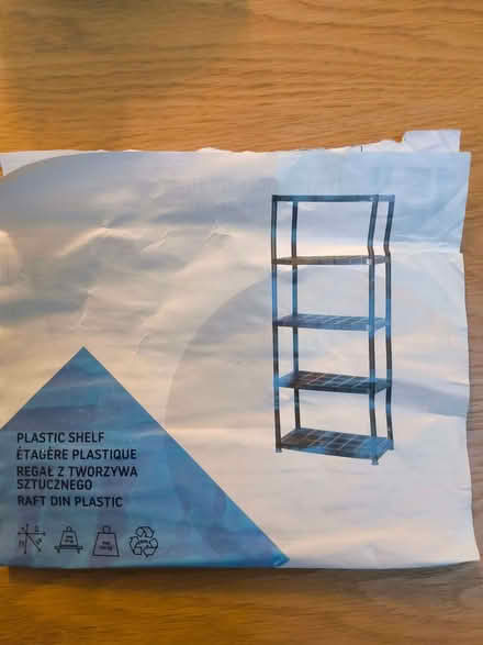 Photo of free Black Shelving Unit (Comiston EH10) #2
