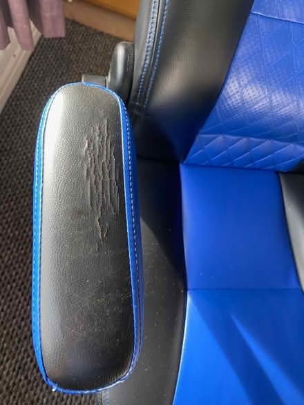 Photo of free Blue & Black Gaming/Office Chair (L14 Dovecot) #4