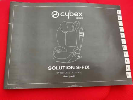 Photo of free Cybex Gold S fix car seats (St Ann's Wells Gardens area BN3) #2
