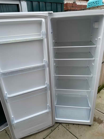 Photo of free Upright tall fridge (no freezer) (Padgate WA1) #1