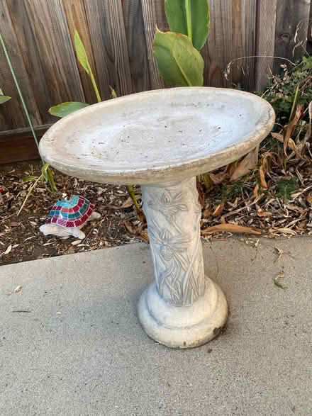 Photo of free Birdbath (95130 West San Jose) #1