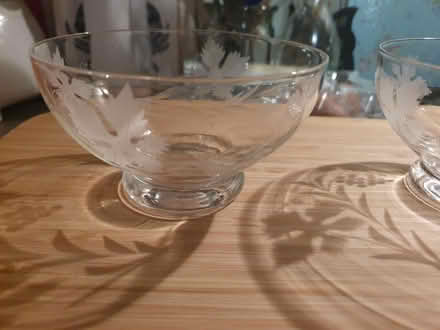 Photo of free Glass dessert bowls (Beckton E6) #1