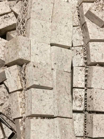 Photo of free 2 boxes of tiles, white/mini cubes (Preston park BN1) #1