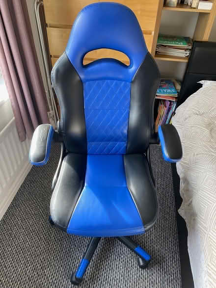 Photo of free Blue & Black Gaming/Office Chair (L14 Dovecot) #1