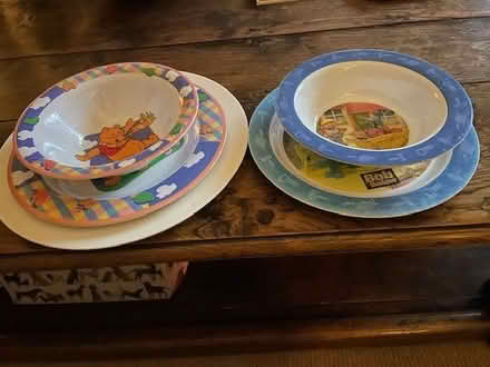 Photo of free Plastic plates and bowls (Lyncombe) #1
