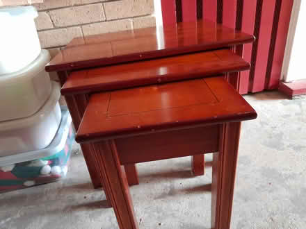 Photo of free Nest of 3 tables (Pudsey LS28 7) #2