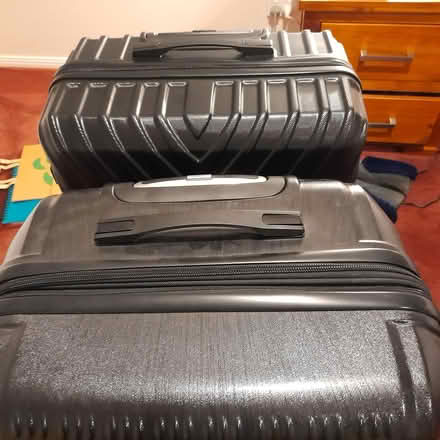 Photo of free 2 x large black suitcases, unused (Lalor, 3075) #1