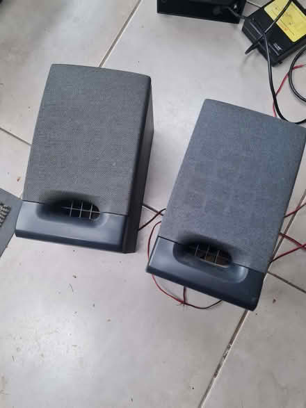 Photo of free Pair of small speakers (Longden Common SY5) #1