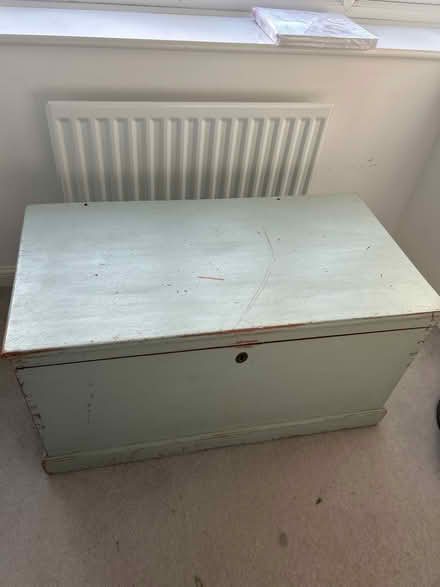 Photo of free Victorian blanket box (Bowbrook) #3