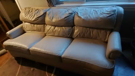 Photo of free Leather couch (West Central) #1