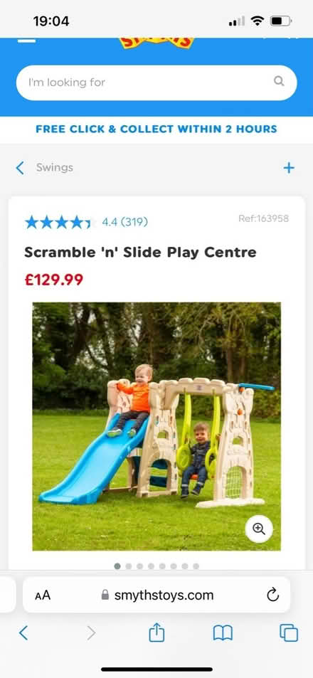 Photo of free Slide and swing (SM4 lower morden) #1