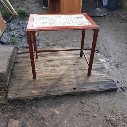 Photo of free Tiled top table (Southmead) #1