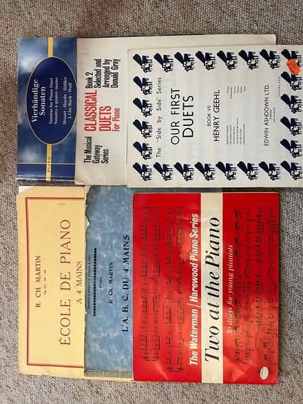 Photo of free Piano duet music (Dilton Marsh) #1