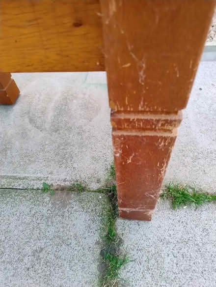 Photo of free Wooden table (Rockingham) #3