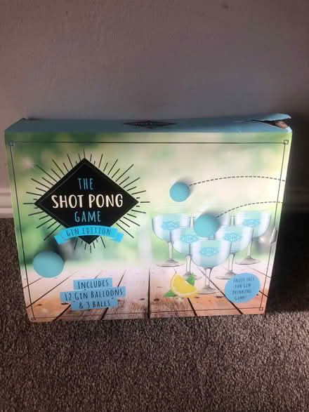 Photo of free The Shot Pong Game - Gin Edition (Penketh WA5) #1