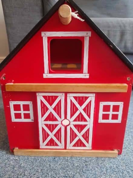 Photo of free Wooden barn toy (Malin Bridge S6) #1