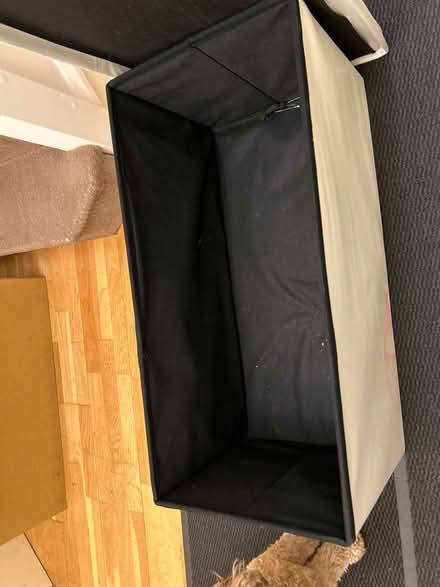 Photo of free Cream storage box (Hastings. Broom grove TN34) #4