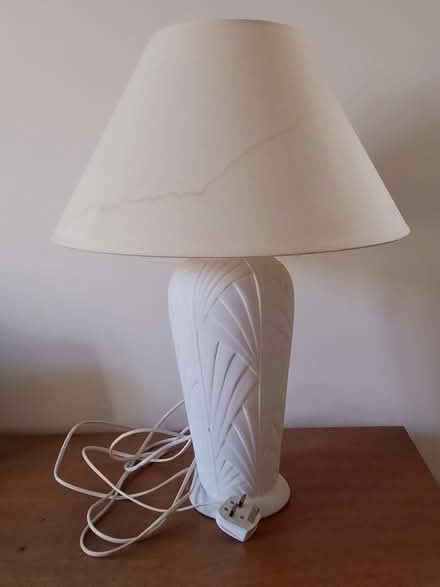 Photo of free Table lamp & shade (Maidstone Grove Green) #2
