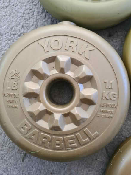 Photo of free York Barbell weights (Walsgrave Road, CV2) #1